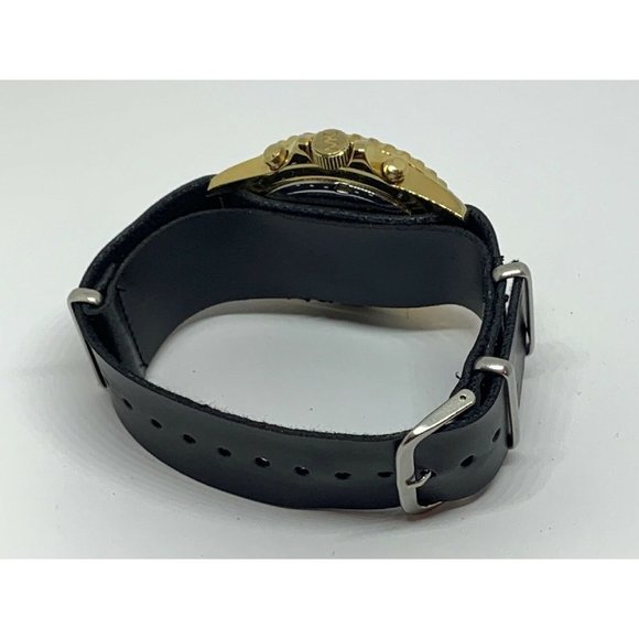 Michael Kors MK5874 Womens Black Leather Analog Ch main image 8
